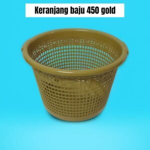 Keranjang baju 450 gold (50x49x35 cm)