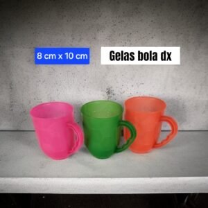 Gelas plastik Bola DX