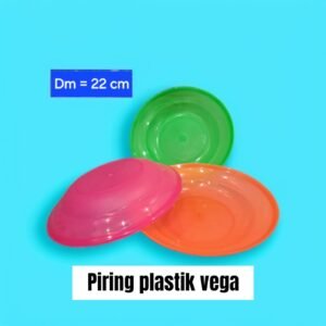 Piring plastik Vega (17-22 cm)