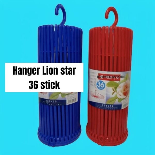 Gantungan baju/hanger Lionstar (20,24,30,36 stick)