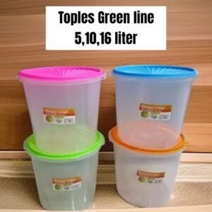 Toples kerupuk green line (5, 10, 16 liter)