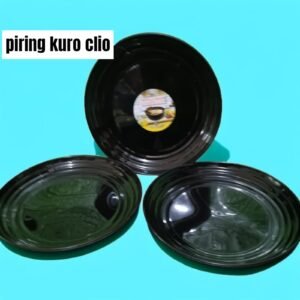Piring kuro clio plastik (20 cm)