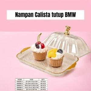Nampan Calista tutup BMW (XS,S,M,L,XL) (Akrilik/mika)