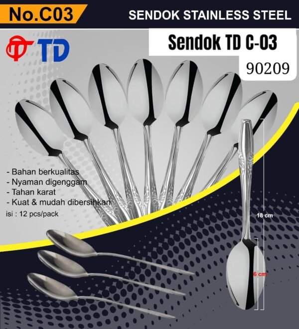 Sendok TD C-03 (stainless steel)
