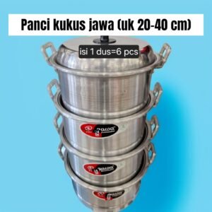 Panci kukus jawa (20-40 cm)