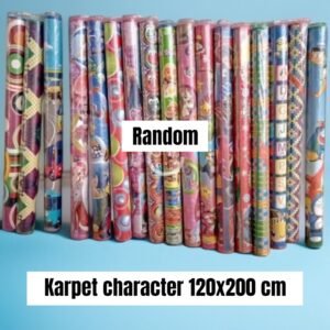 Karpet/tikar lantai spons character (motif random) (120x200 cm)