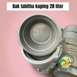 Bak/baskom kuping Tabitha tebal (28 liter)